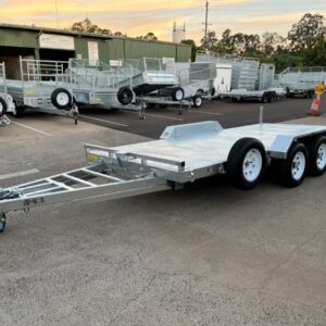 15.7 x 6.5 ft Tandem Tilt Car Trailer 3tonne (4.8m x 2.0m)