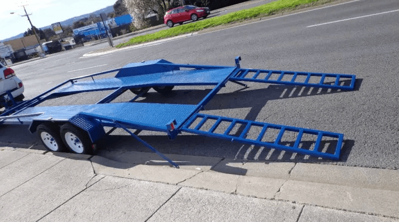 16FT Car Trailer Beaver Tail