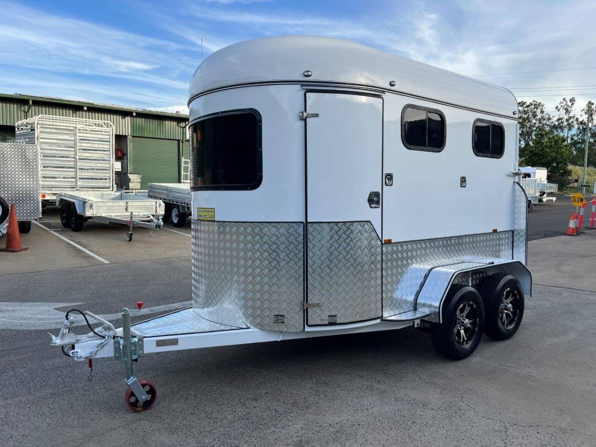 2 Horse Angle Load Standard Tandem 3500 kg ATM Float - Image 3