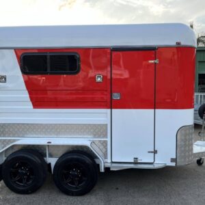 2 Horse SL Angle Load Luxury Tandem 3500 kg ATM Float