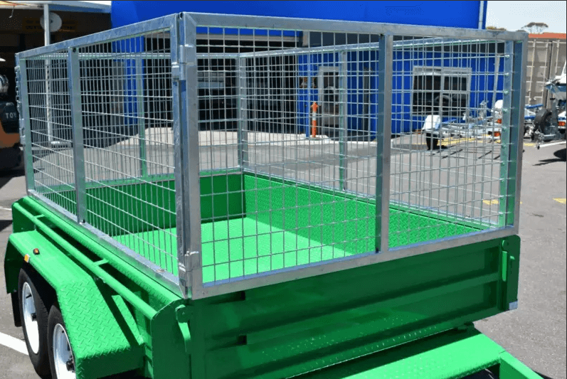 8 X 5 Braked 1990 Kg Rated Caged With Ramp Tailgates - Image 5