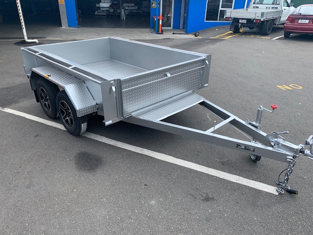 8 X 5 Tandem Trailer High Sided