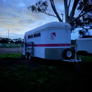 2020 Olympic Mustang 2HAL right-facing with seperate living