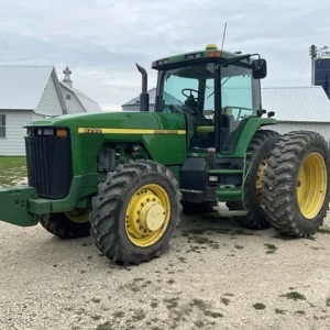 1998 John Deere 8200 200 HP MFWD Tractor with Powershift Transmission and GPS