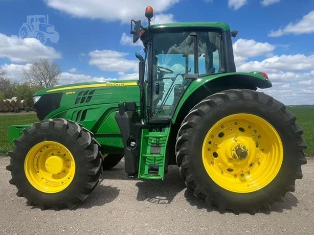 2018 John Deere 6155M 155 HP MFWD Tractor with Power Quad Transmission - Image 3