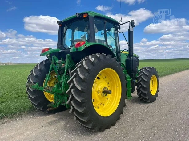 2018 John Deere 6155M 155 HP MFWD Tractor with Power Quad Transmission - Image 8