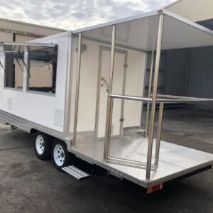 Smoker Joe food trailer ready to go